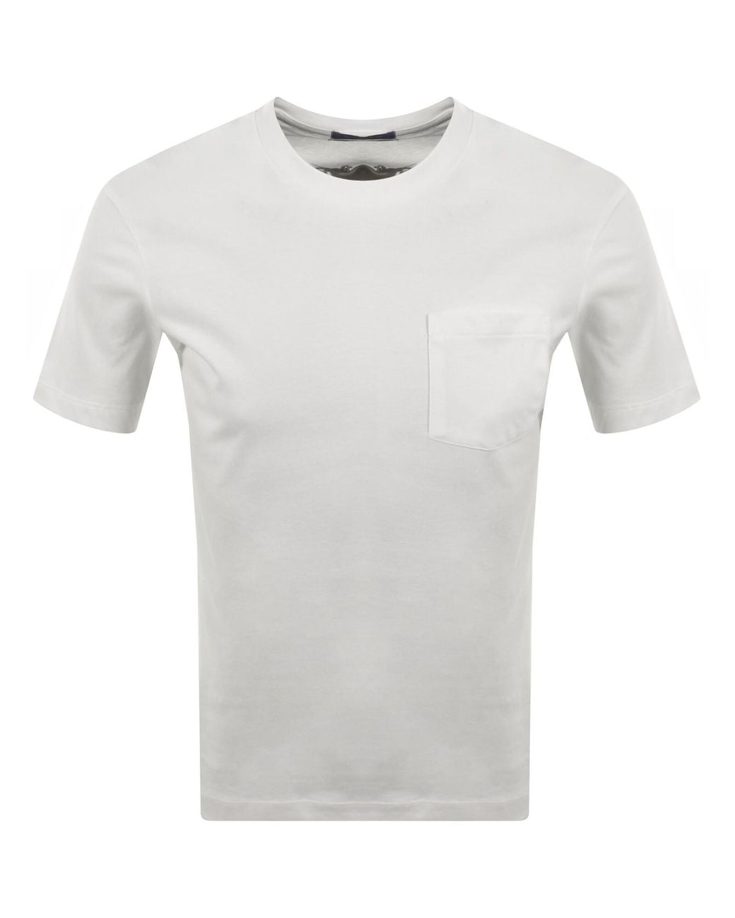 Replay White Back Graphic T Shirt Off for men
