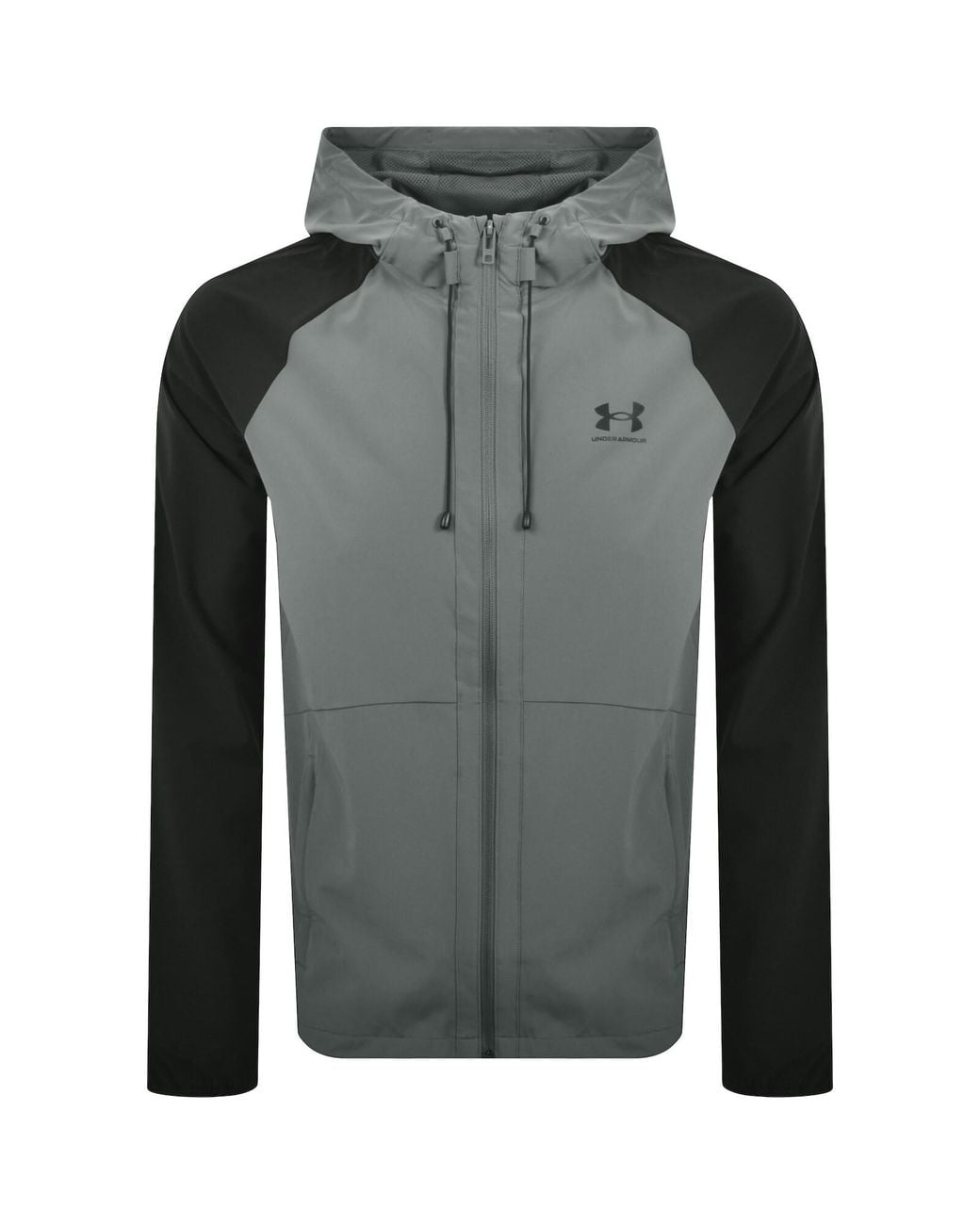 Under Armour Gray Vibe Windbreaker Jacket for men