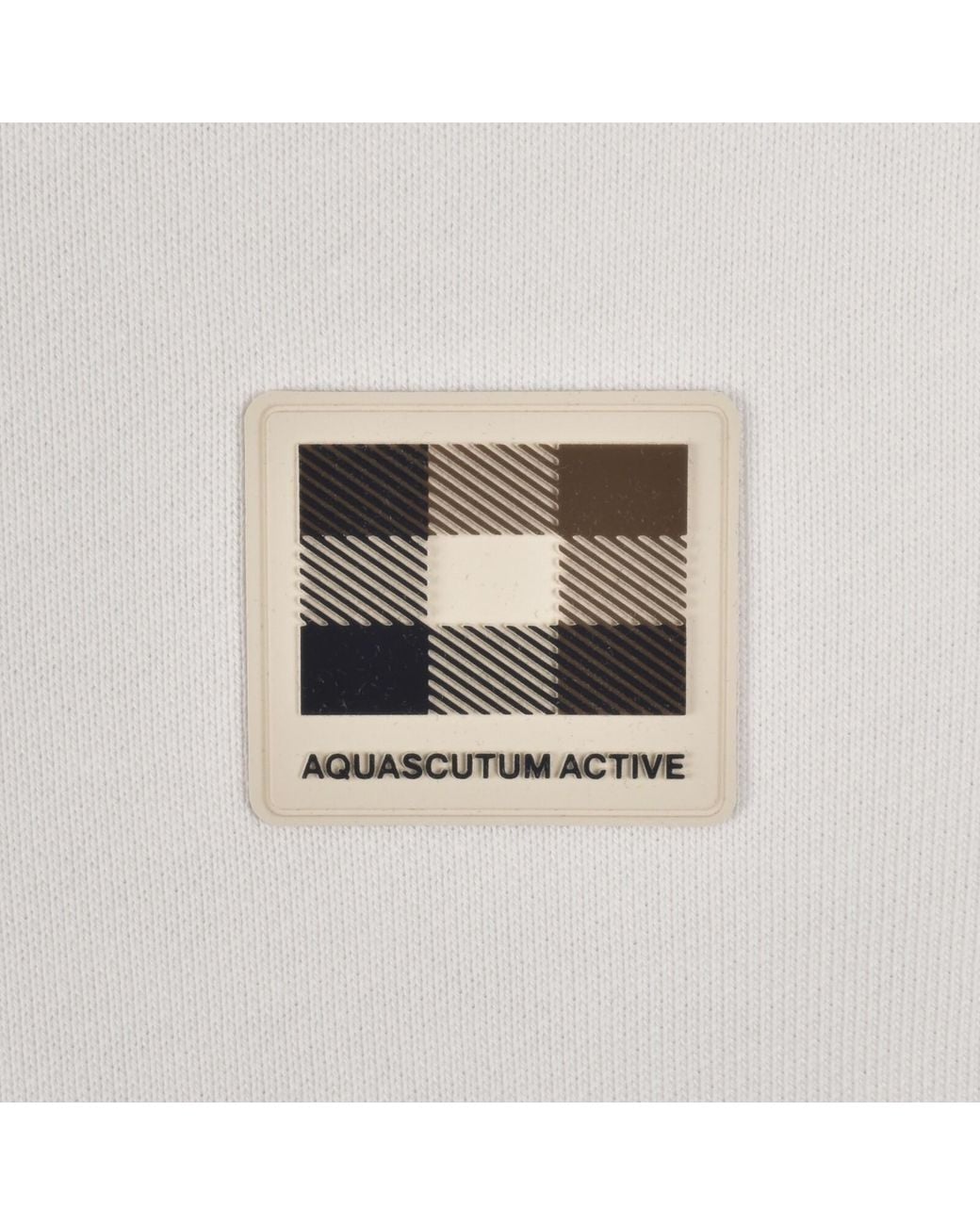 Aquascutum White Badge Sweatshirt Old for men