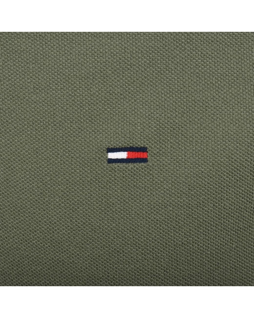 Tommy Hilfiger Green Essential Polo T Shirt for men
