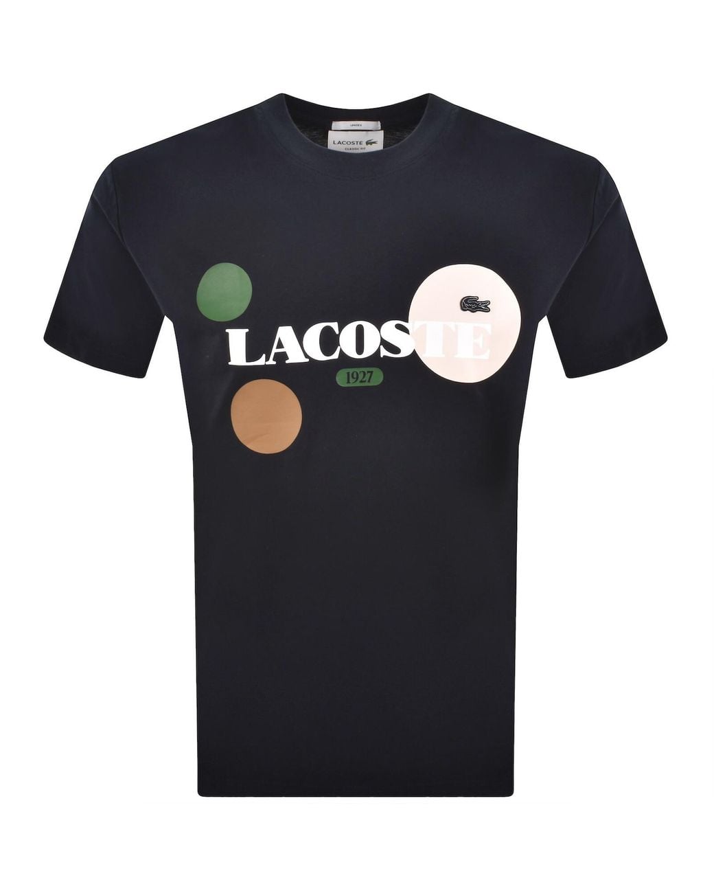 Lacoste Blue Logo T Shirts for men