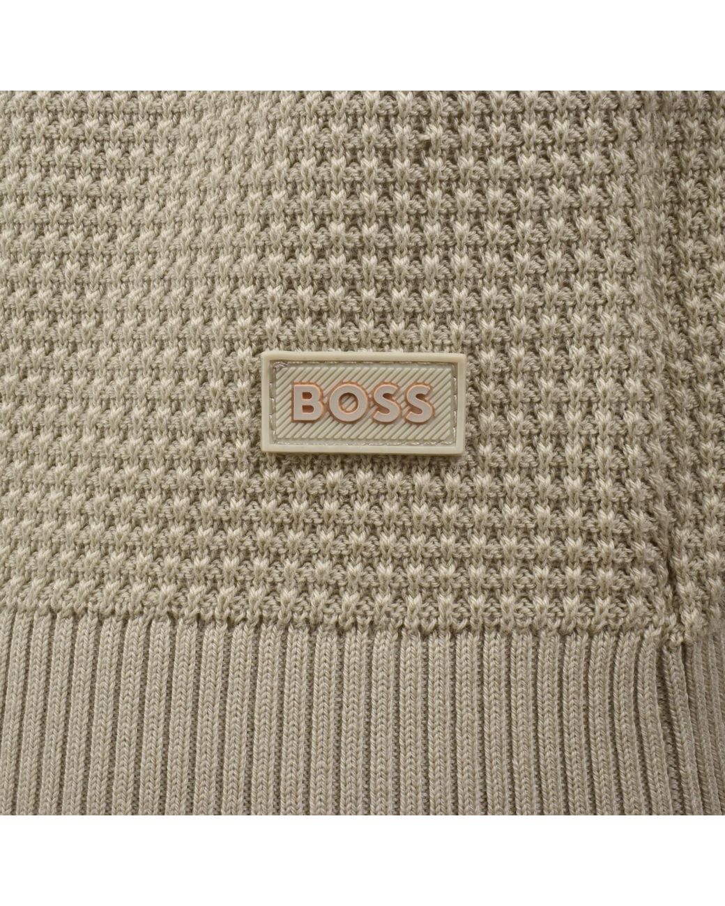 Boss Natural Boss Kocello Relaxed Knit Polo for men
