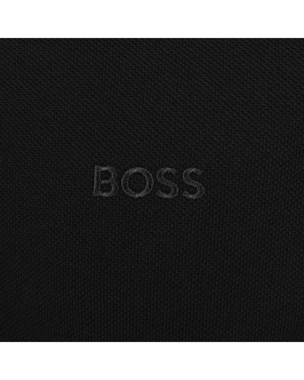 Boss Black Boss Plisy Long Sleeve Polo T Shirt for men
