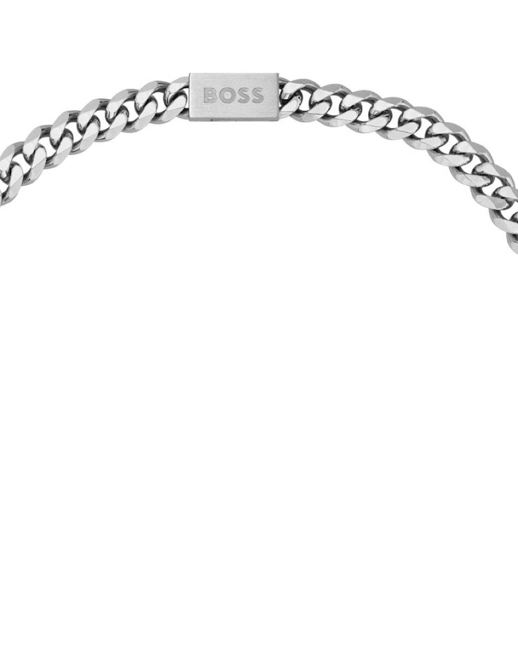BOSS BUSINESS Metallic Boss Chain Necklace for men
