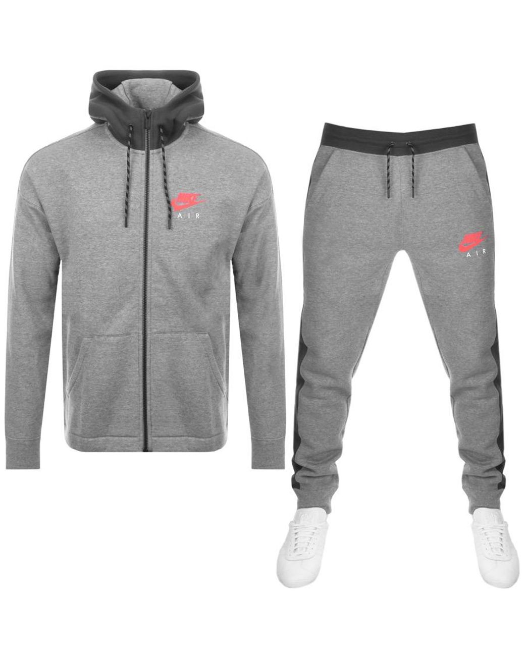 Nike Air Tracksuit Grey in Grey for Men Lyst UK