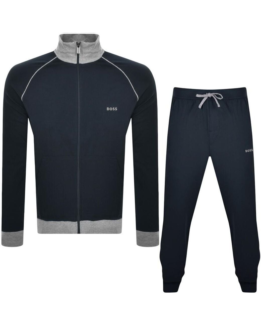 BOSS BUSINESS Blue Boss Tracksuit for men
