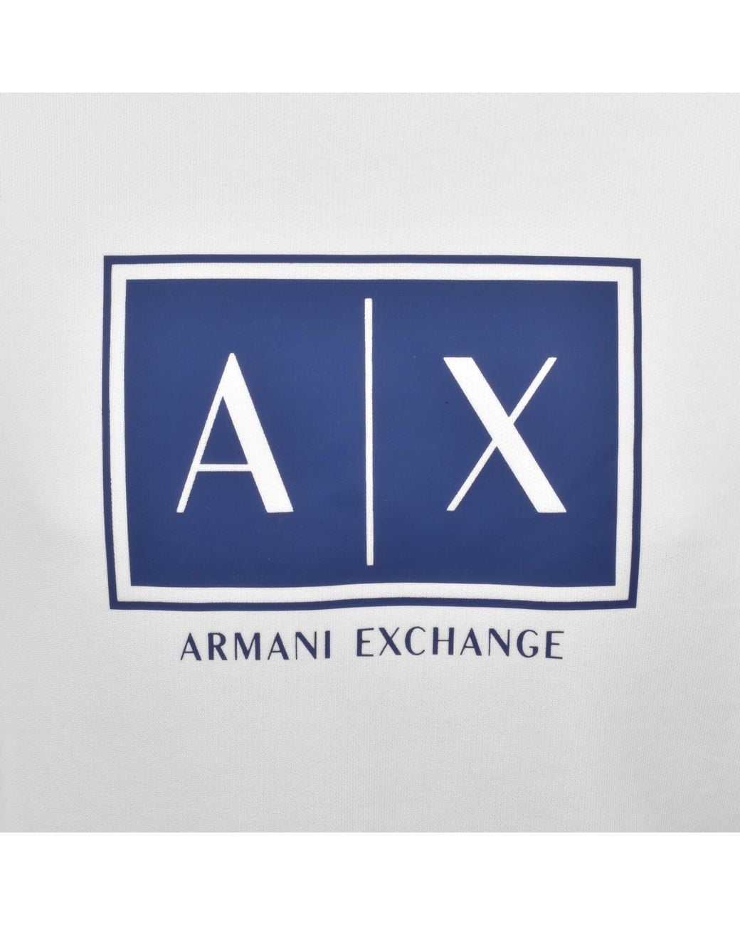ARMANI EXCHANGE Gray Logo Sweatshirt for men