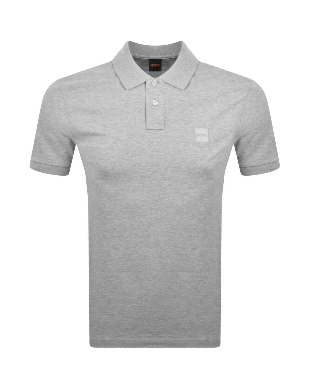 Boss Gray Boss Passenger Polo T Shirt for men