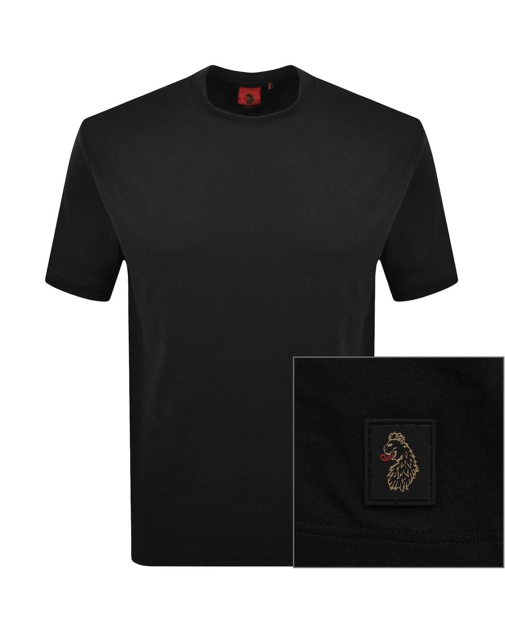 Luke 1977 Black Dapper Schnapper T Shirt for men