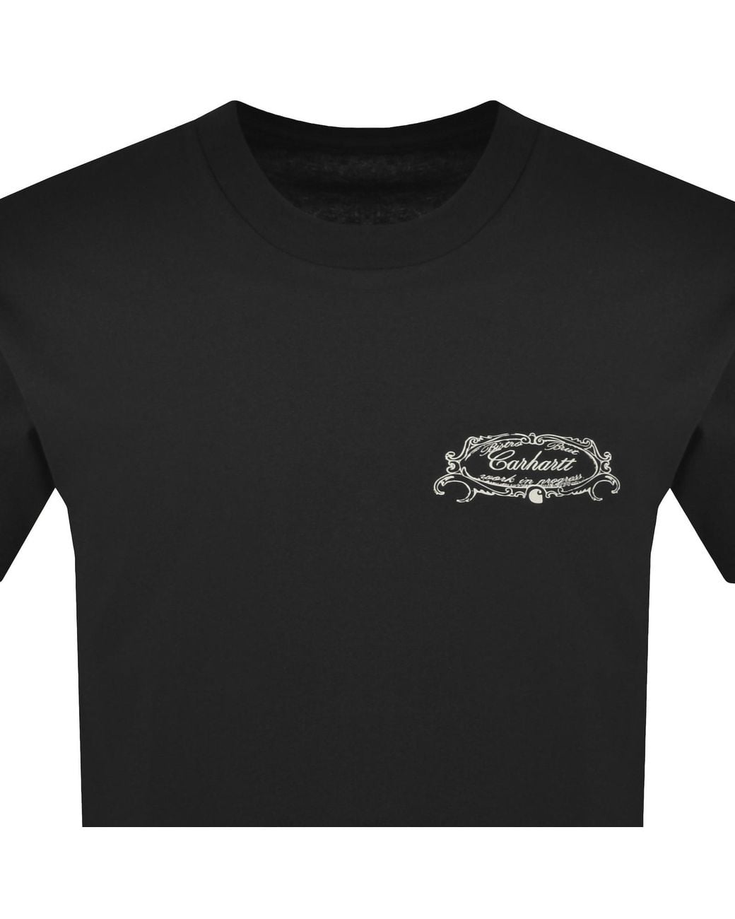 Carhartt Black Chez Graphic T Shirt for men