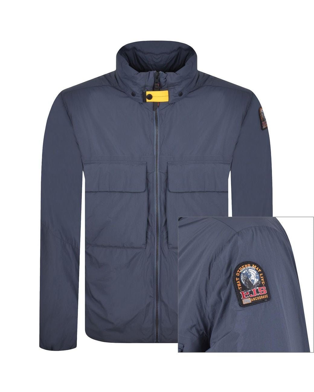 Parajumpers Blue Aoino Jacket for men