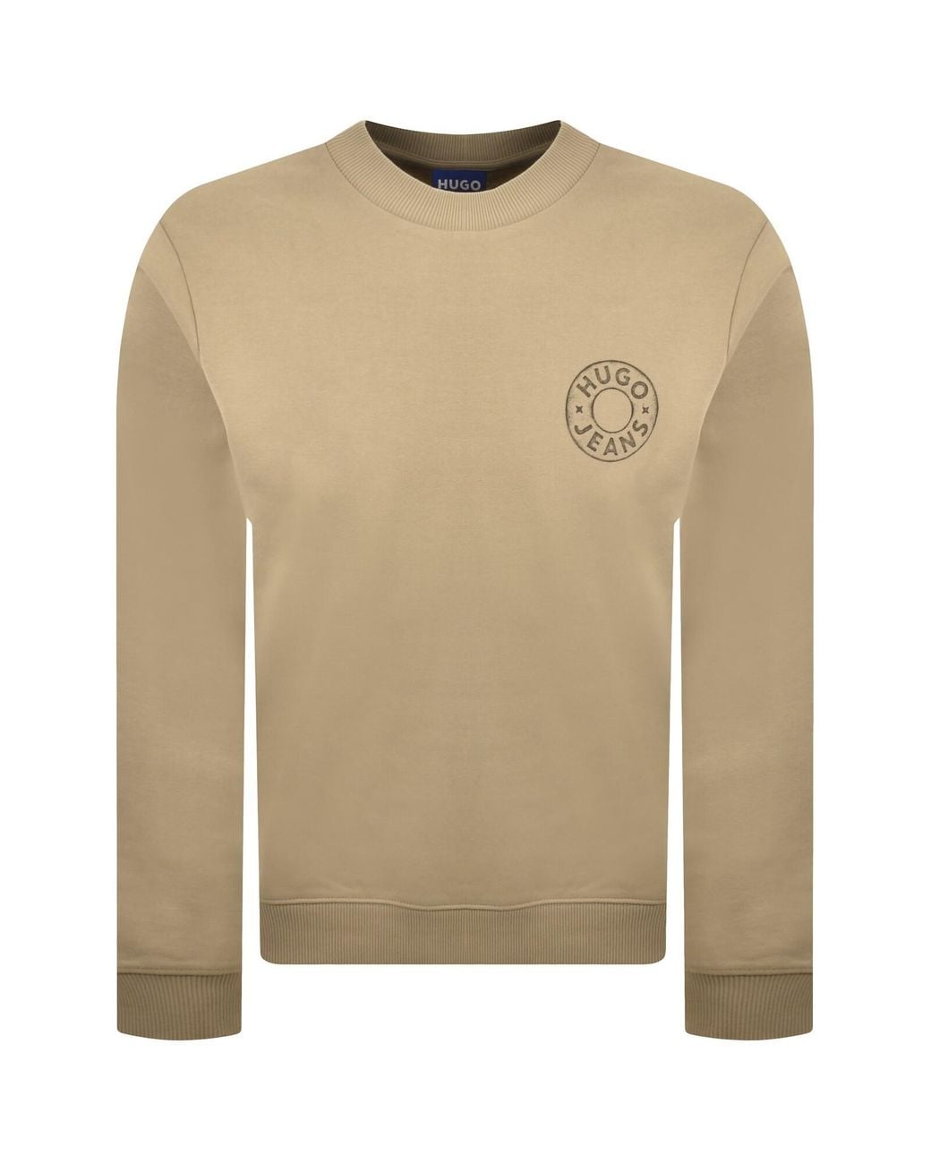 HUGO Natural Nedos Sweatshirt for men