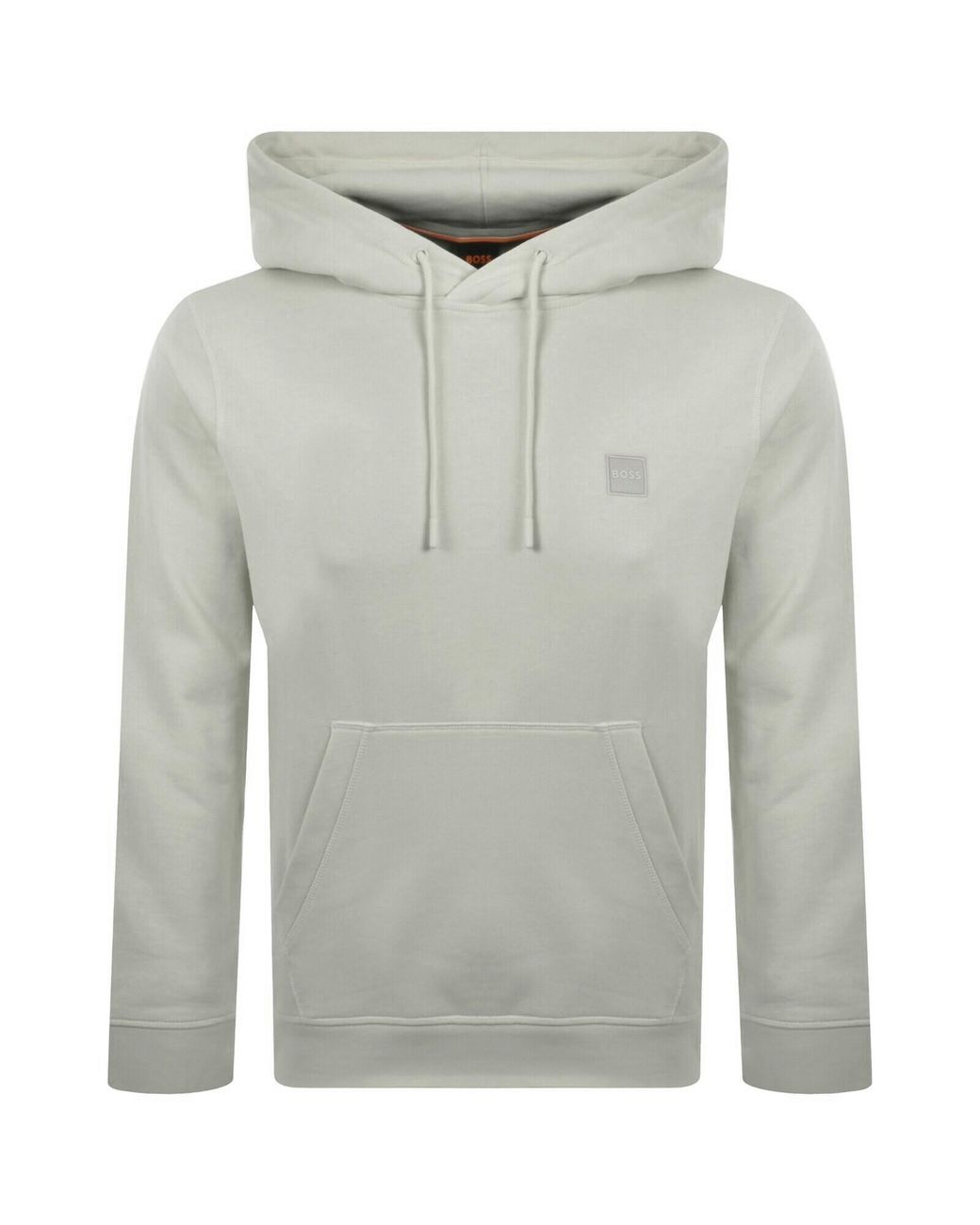 Boss Gray Boss Wetalk Pullover Hoodie Light for men
