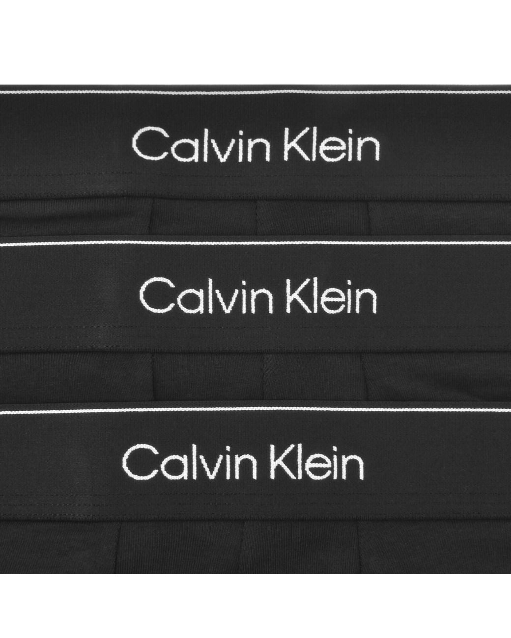 Calvin Klein Black Underwear 3 Pack Boxer Briefs for men