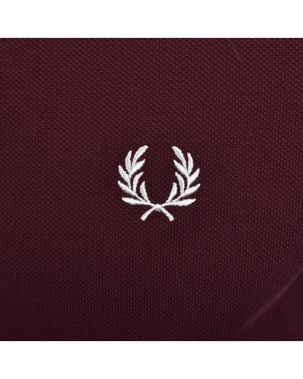 Fred Perry Purple Twin Tipped Polo T Shirt for men