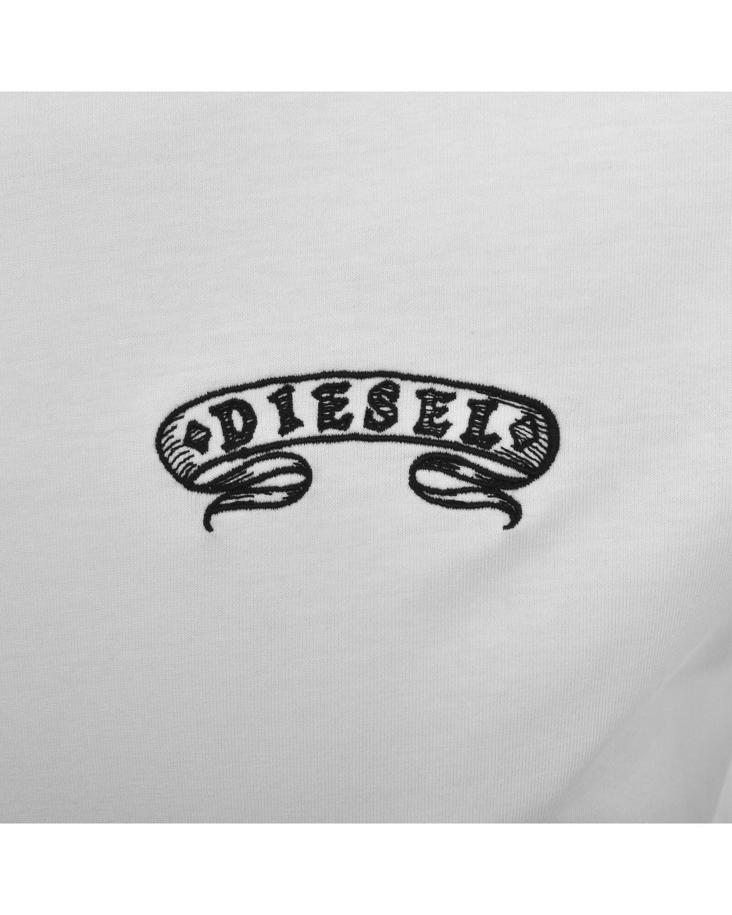 DIESEL White T Adjust Aa9 T Shirt for men