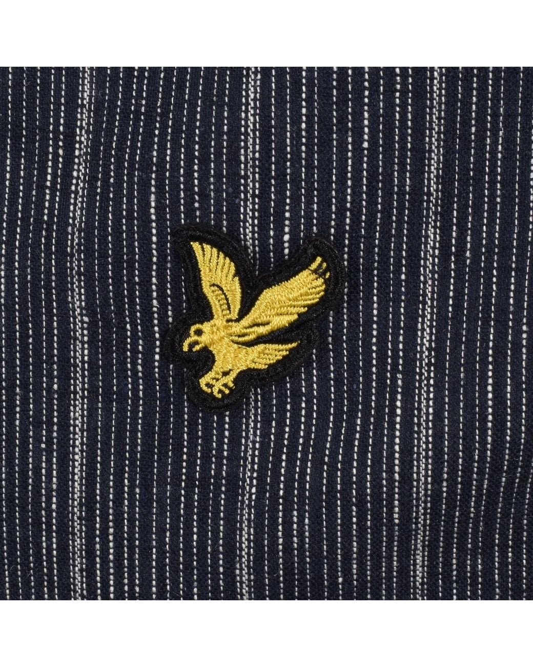 Lyle & Scott Black Stripe Shirt for men