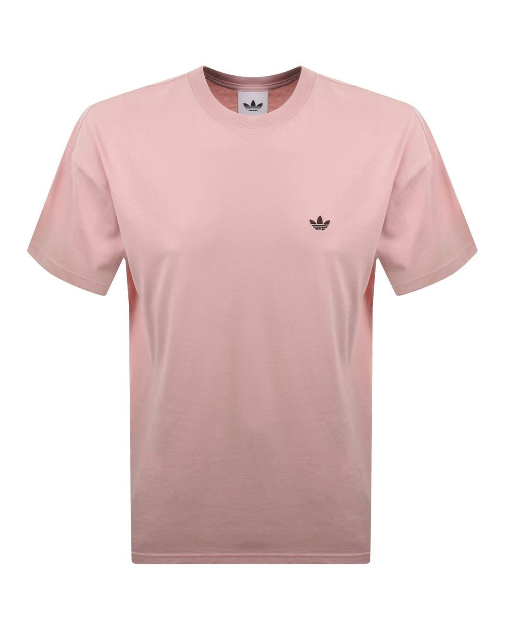 Adidas Originals Pink Loose T Shirt for men