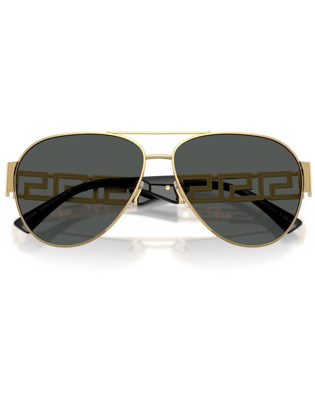 Versace Jeans Gray Versace 0Ve2289 Sunglasses for men