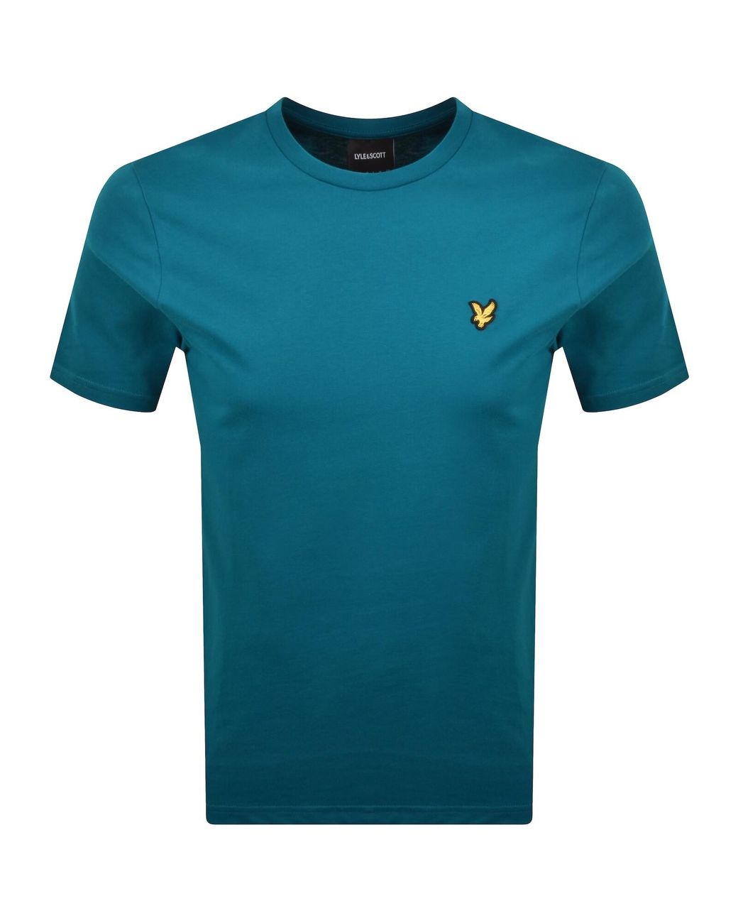 Lyle & Scott Blue Crew Neck T Shirt for men