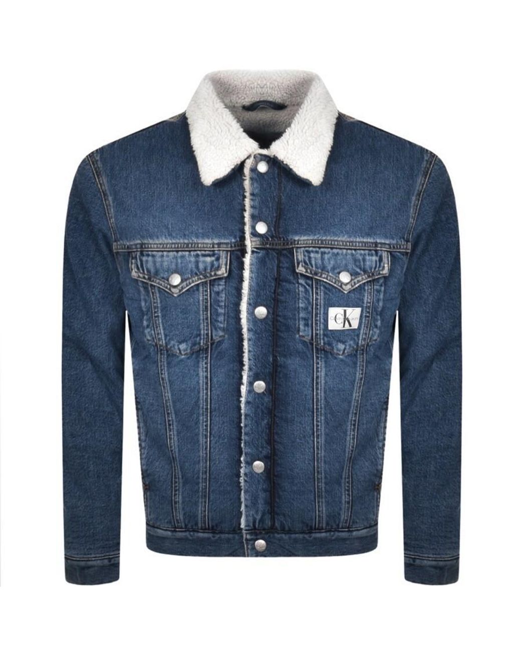 Calvin klein cheap sherpa jacket
