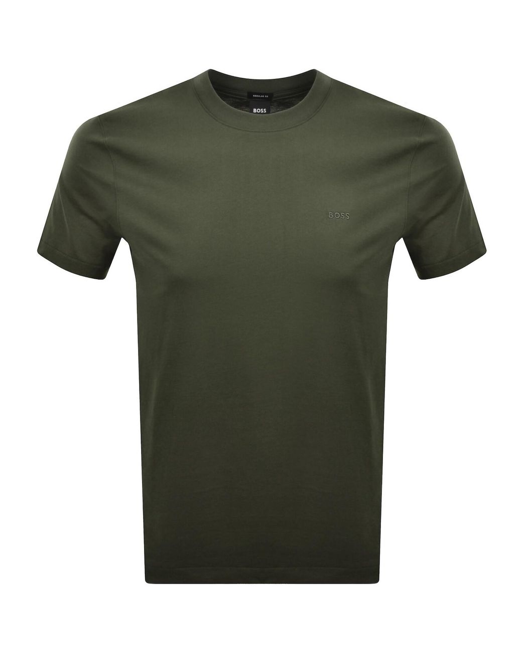 BOSS BUSINESS Green Boss Thompson 01 T Shirt for men