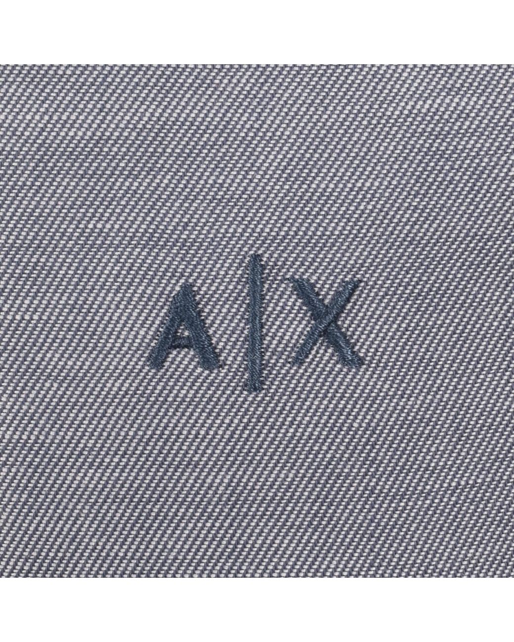 ARMANI EXCHANGE Blue Long Sleeve Shirt for men