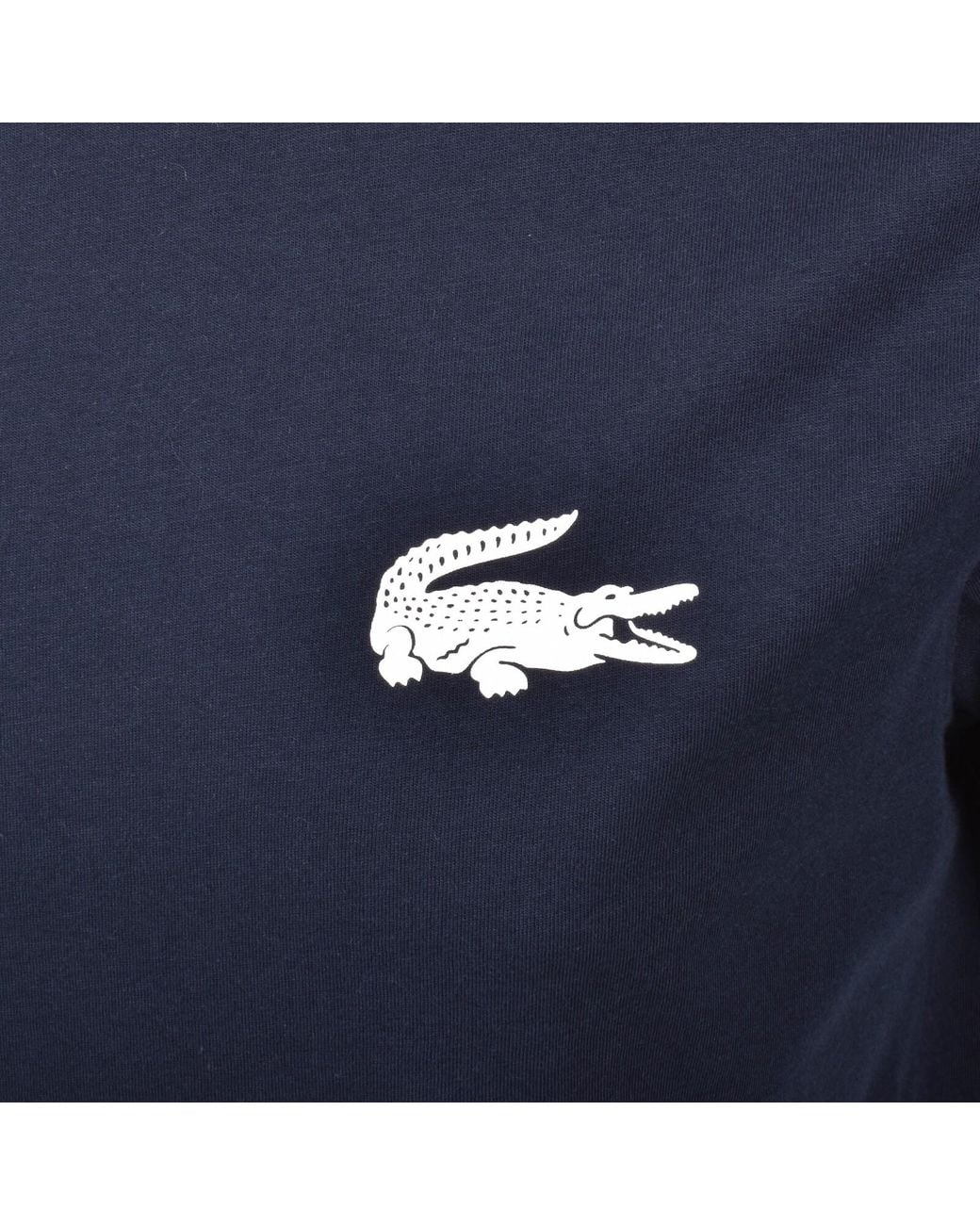 Lacoste Blue Loungewear Logo T Shirt for men