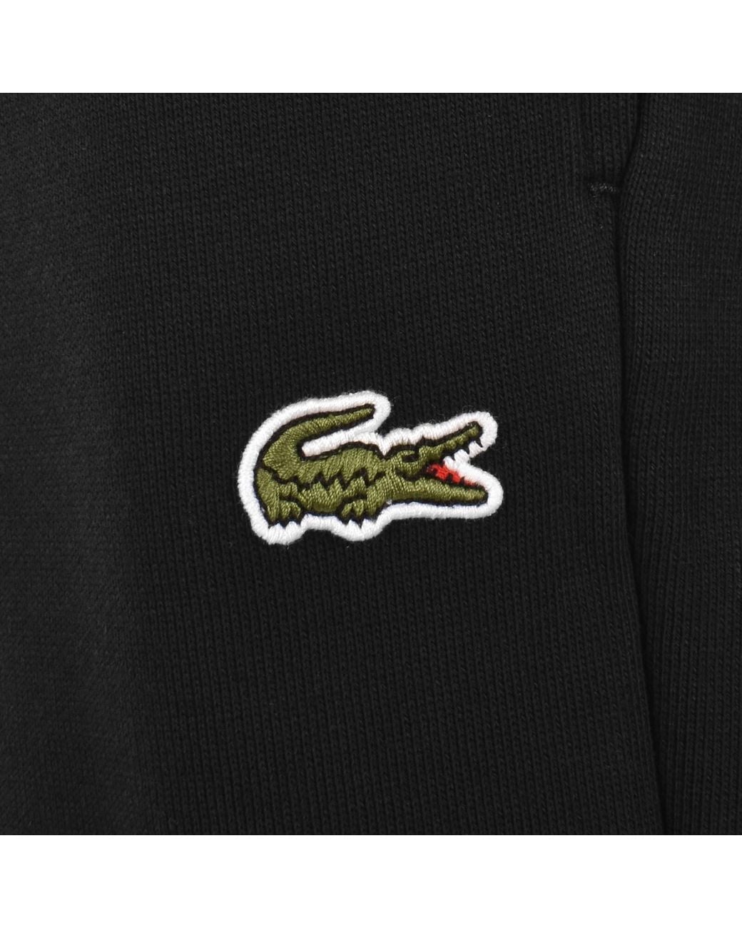 Lacoste Black Regular Fit Shorts for men