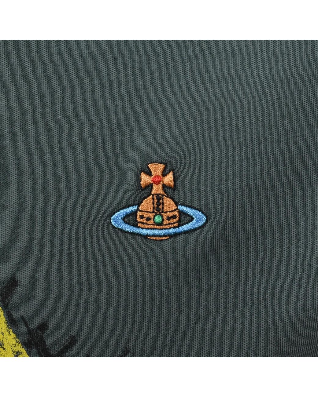 Vivienne Westwood Blue On The Lash T Shirt for men