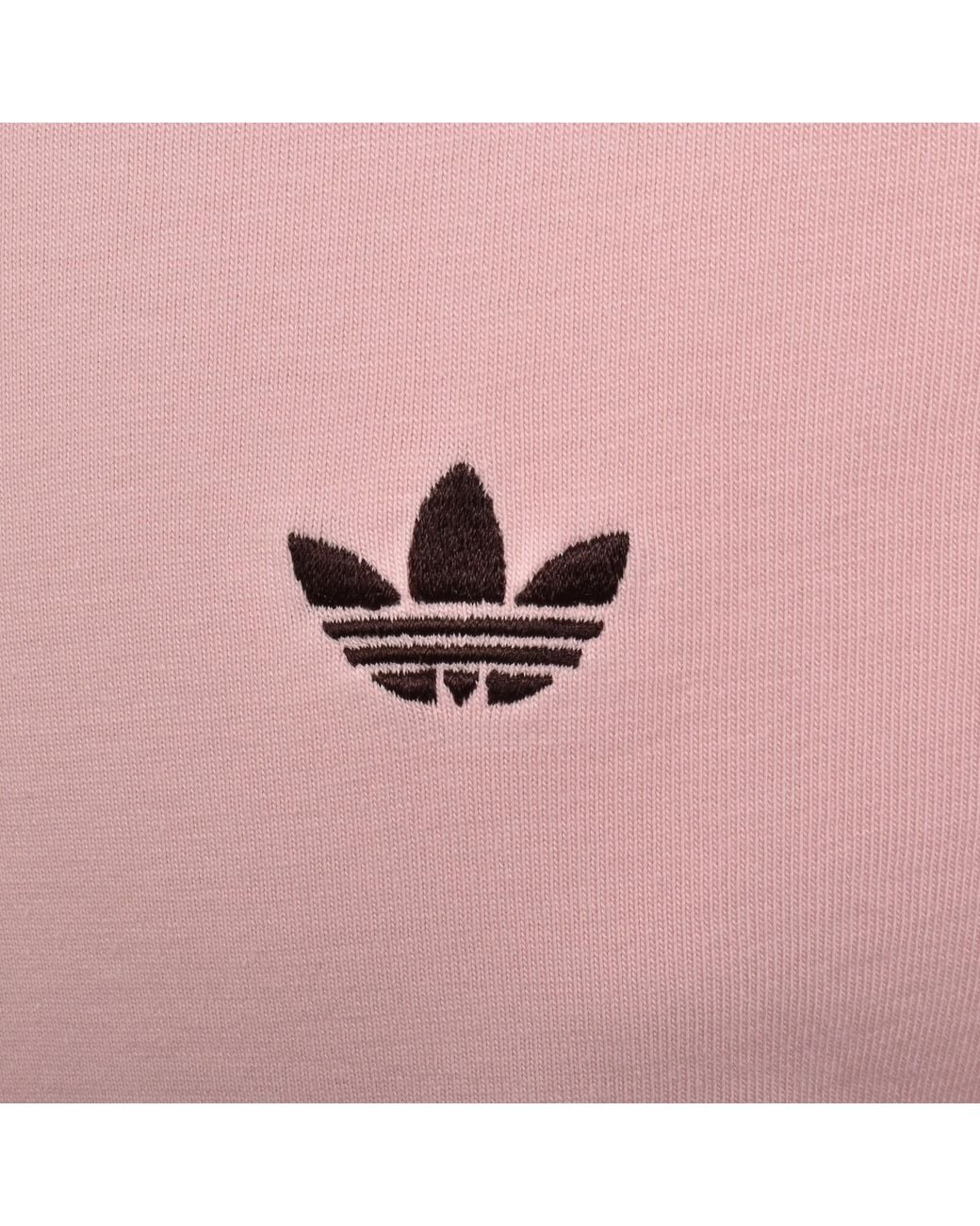 Adidas Originals Pink Loose T Shirt for men