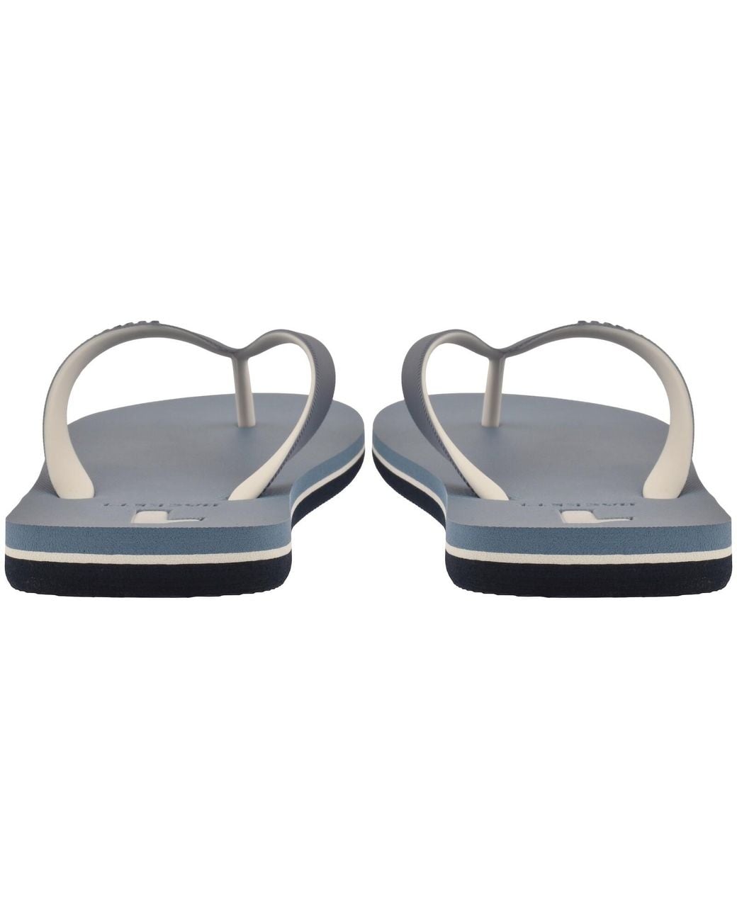 Hackett Blue Capri Numbers Flip Flops Thames for men