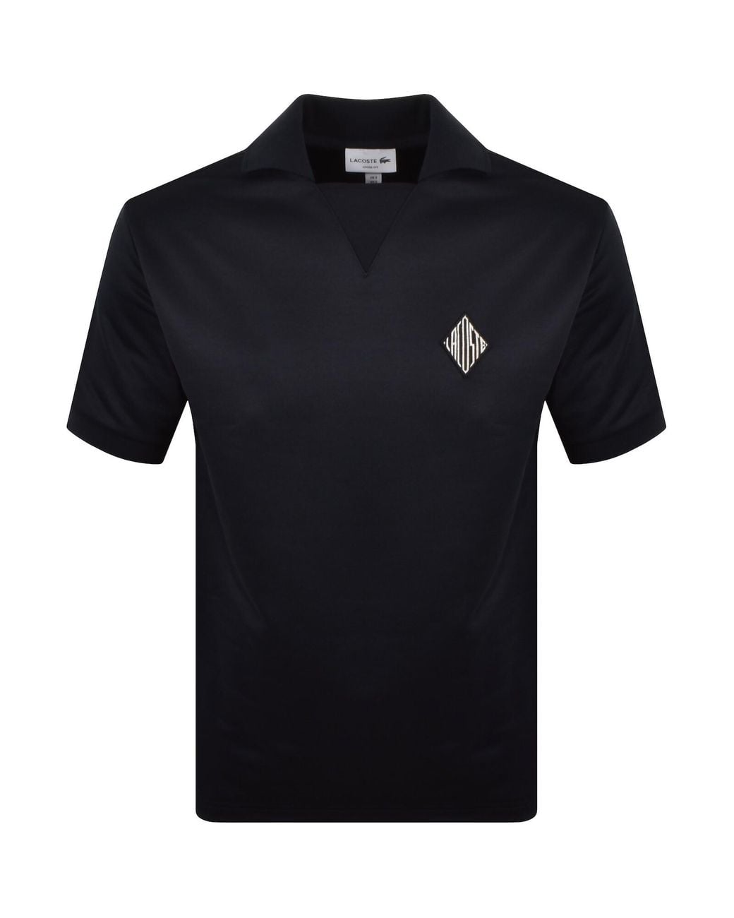 Lacoste Blue Loose Fit Polo T Shirt for men