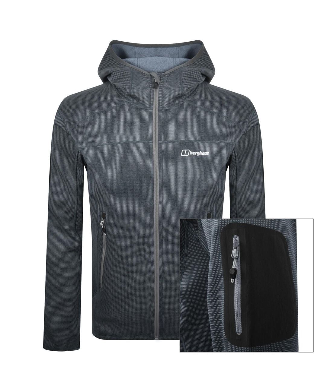 Berghaus Blue Pravitale 2.0 Hooded Jacket for men