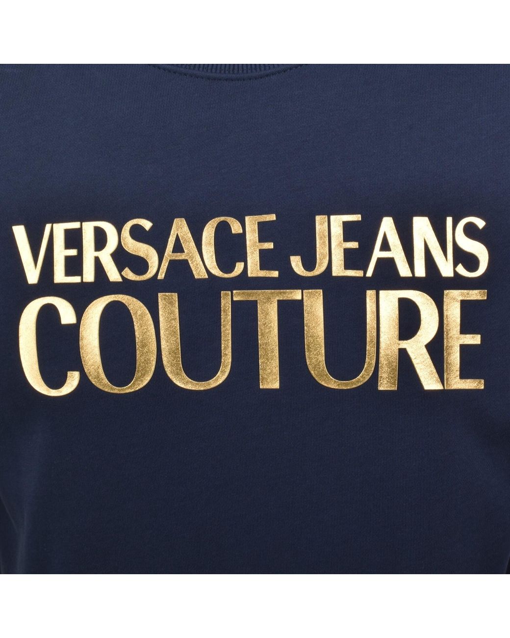 Versace Jeans Blue Couture Logo Sweatshirt for men