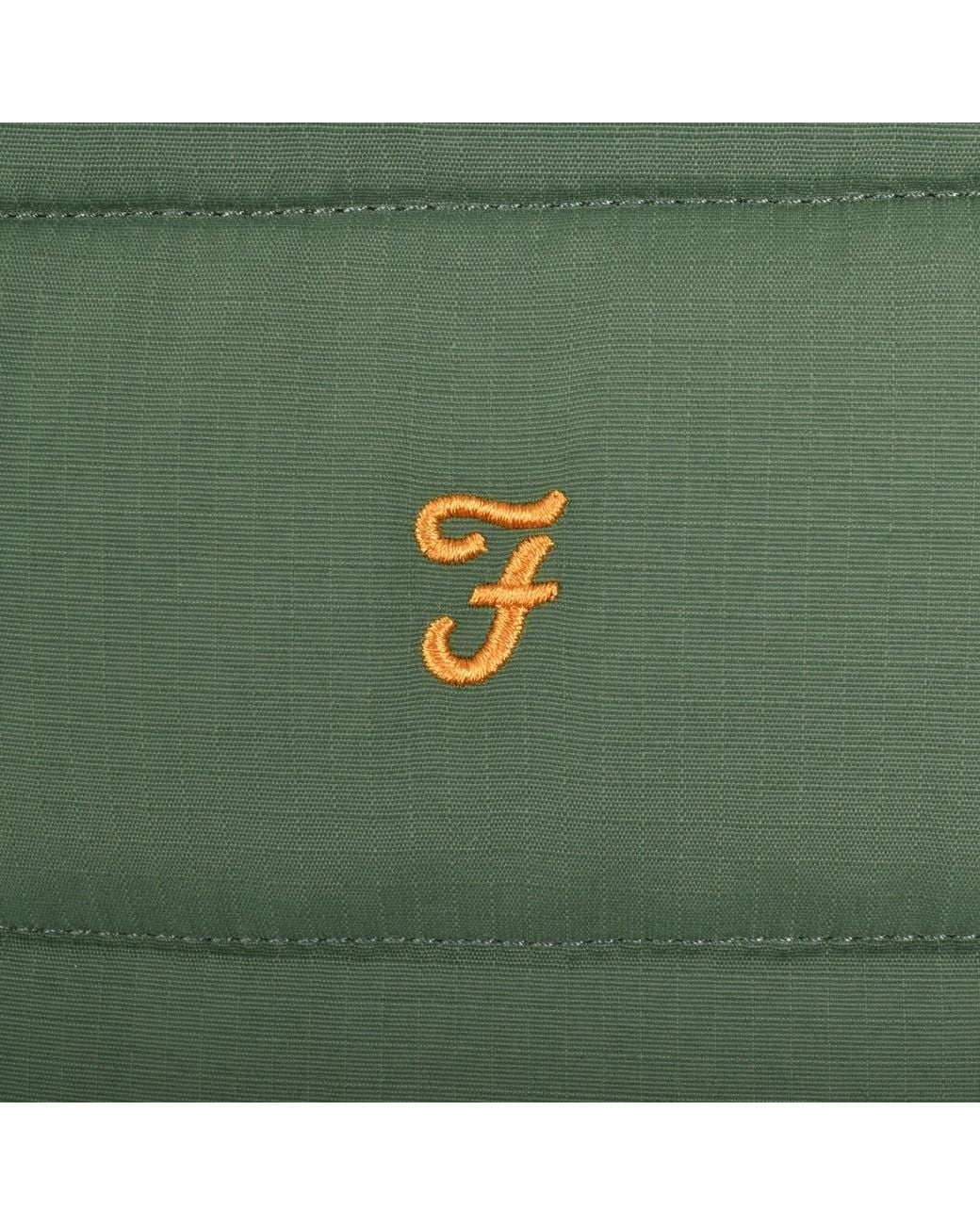 Farah Green Farah Kennedy Padded Gilet for men