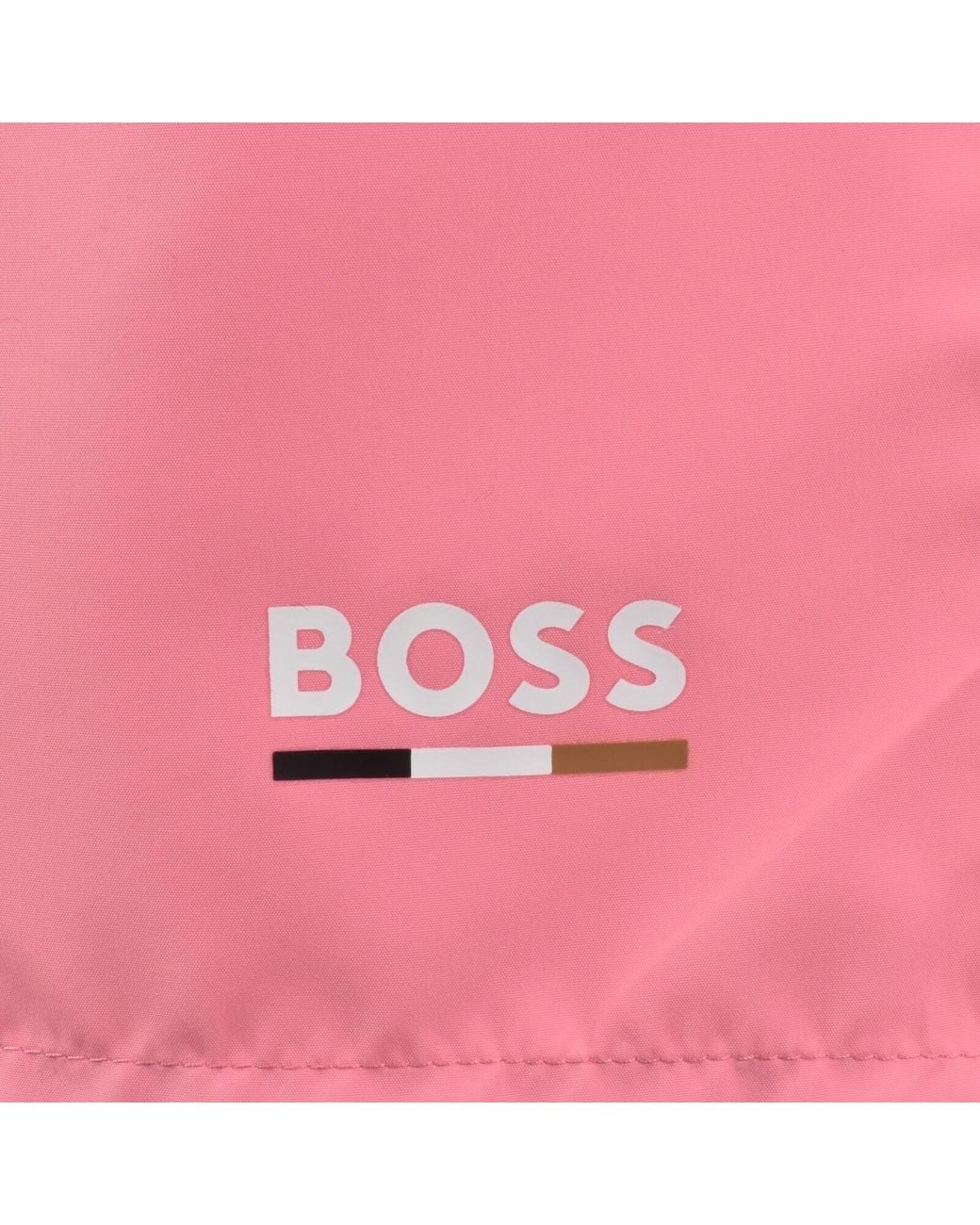 BOSS BUSINESS Pink Boss Swordfish Swim Shorts for men