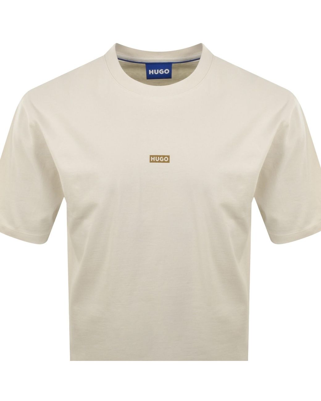 HUGO White Nalono T Shirt for men