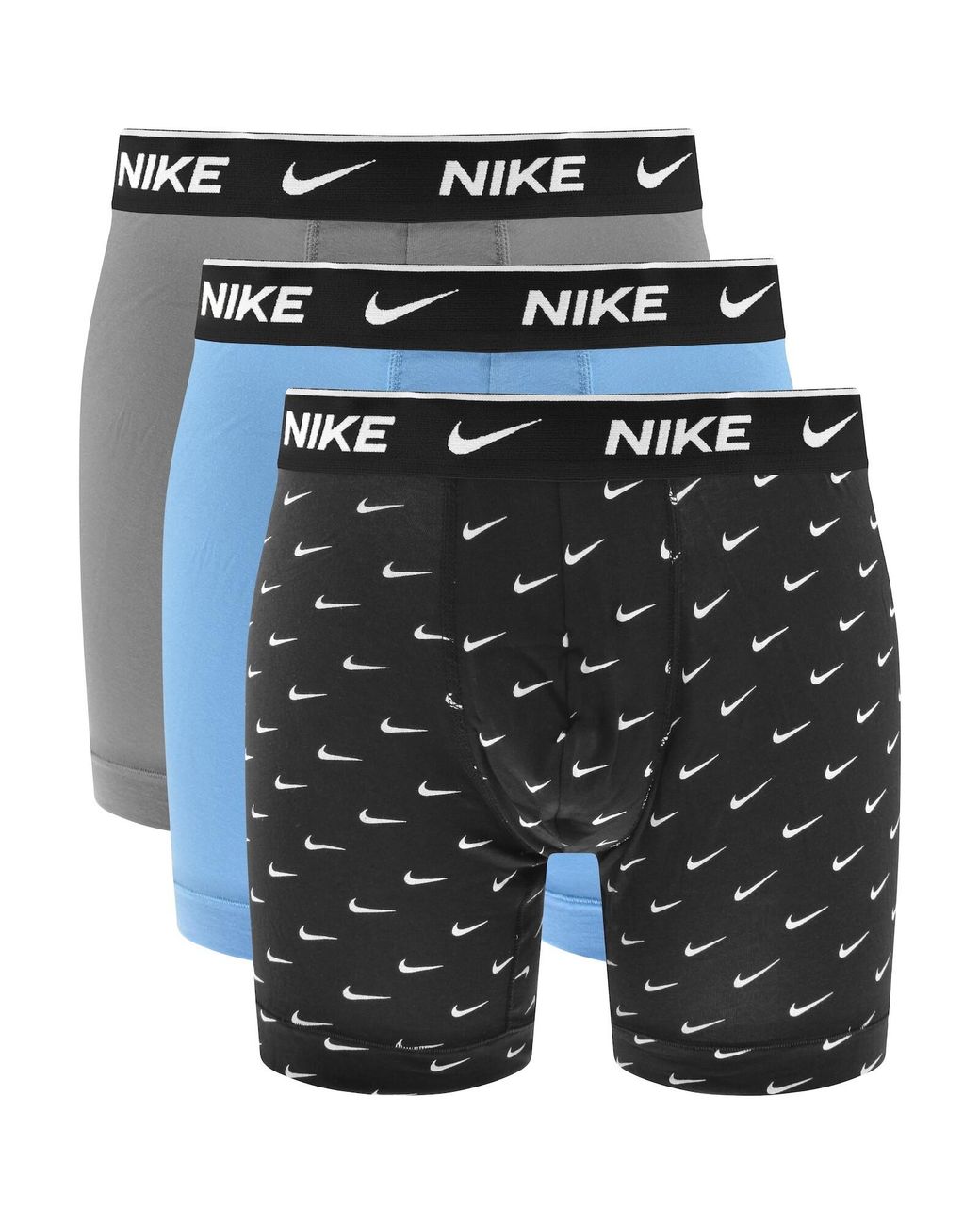 Nike Multicolor 3 Pack Everyday Boxer Briefs for men