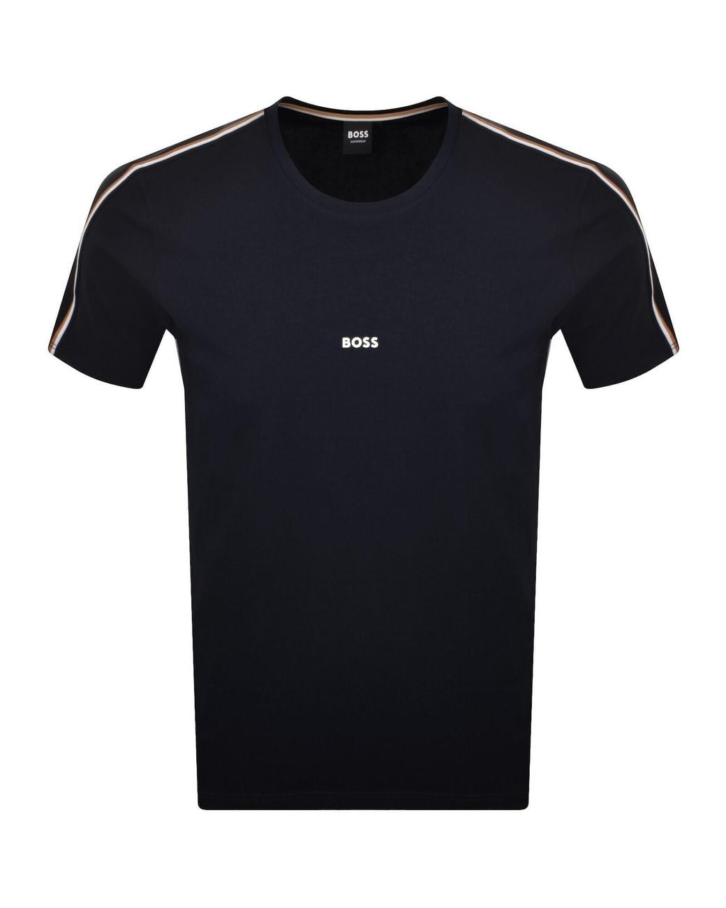 BOSS BUSINESS Blue Boss Unique T Shirt Dark for men