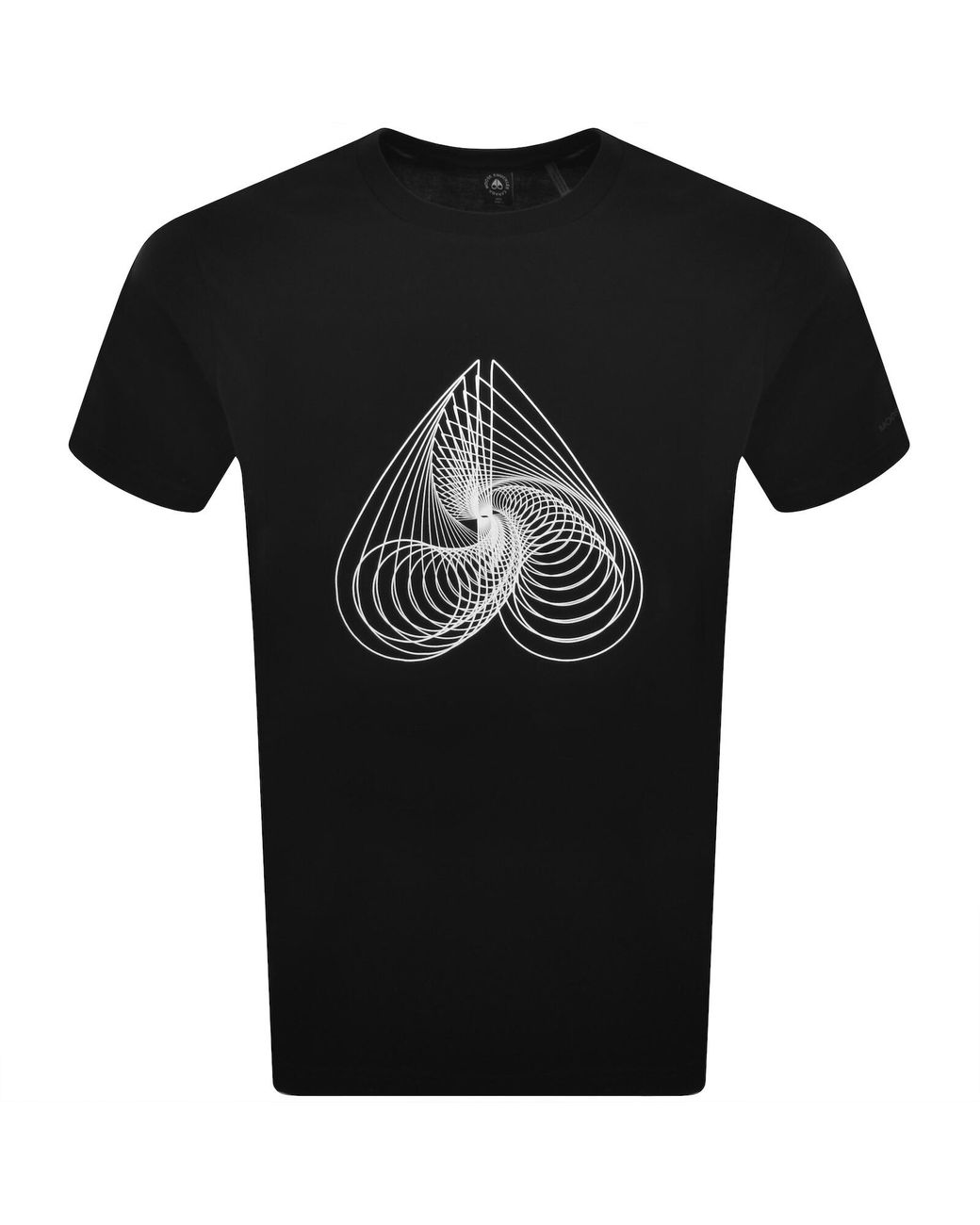 Moose Knuckles Black Eclipso T Shirt for men