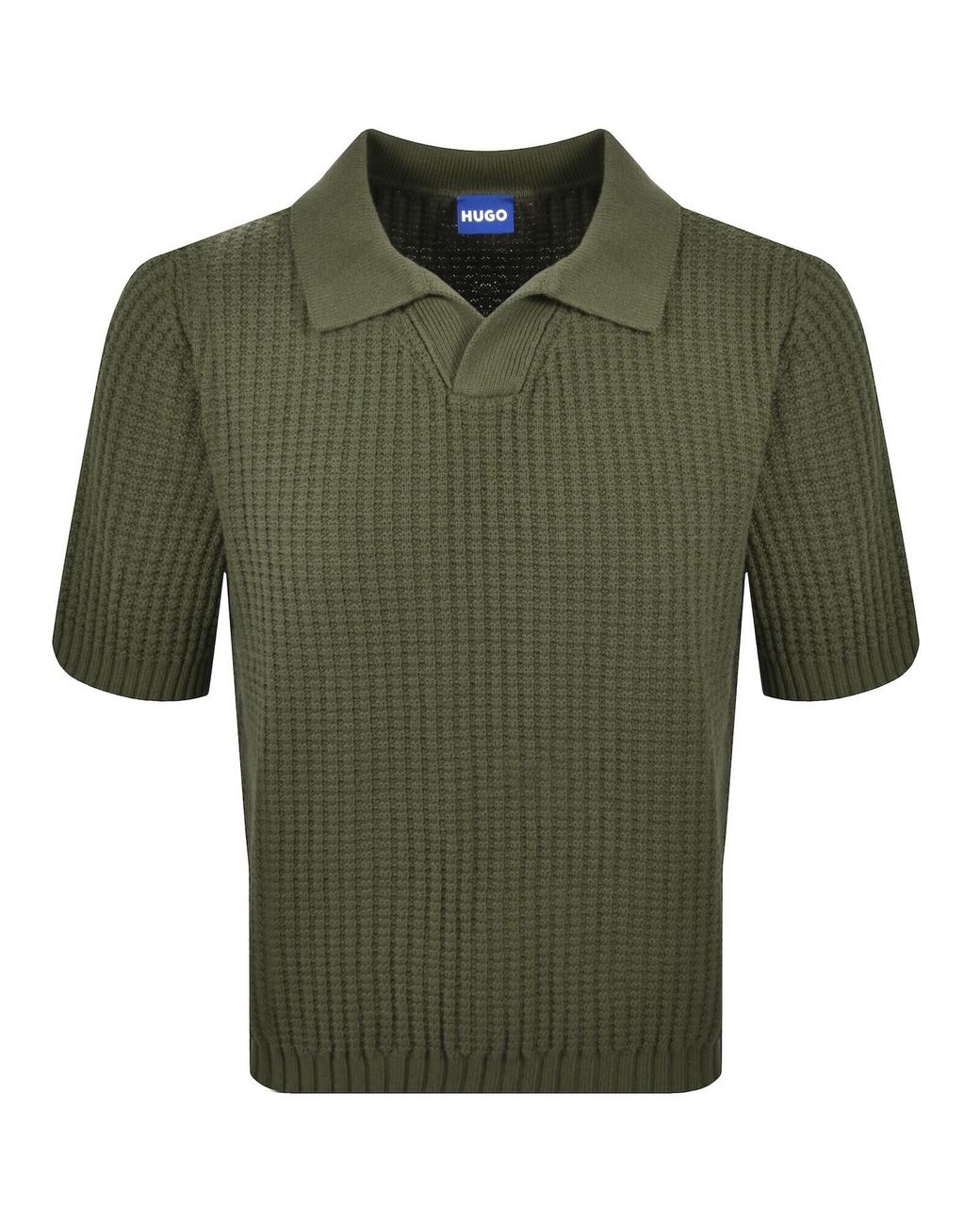HUGO Green Spero Knit Polo for men