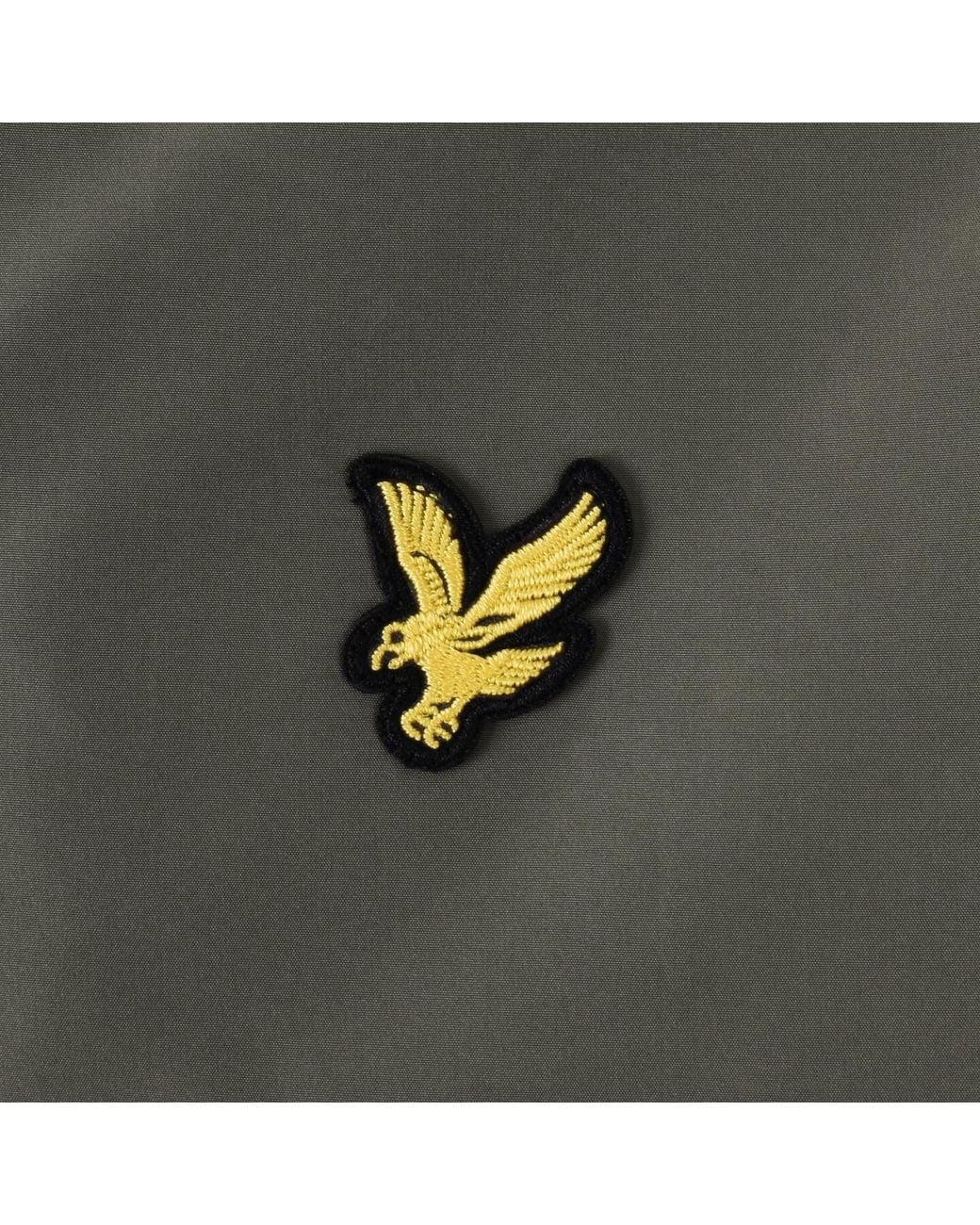 Lyle & Scott Green Windbreaker Jacket for men