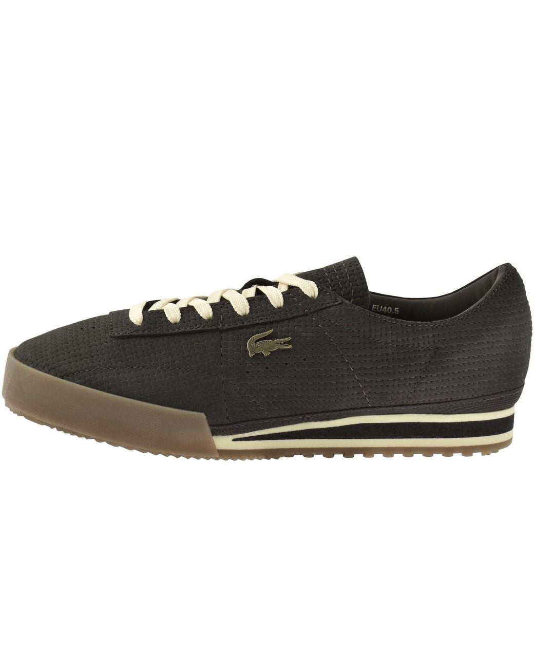 Lacoste Black Aura 126 Trainers Dark for men