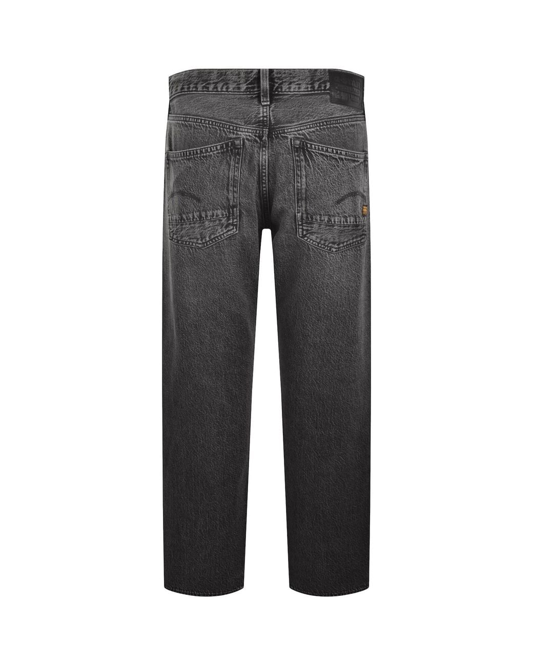 G-Star Gray G-Star Dakota Regular Straight Jeans for men