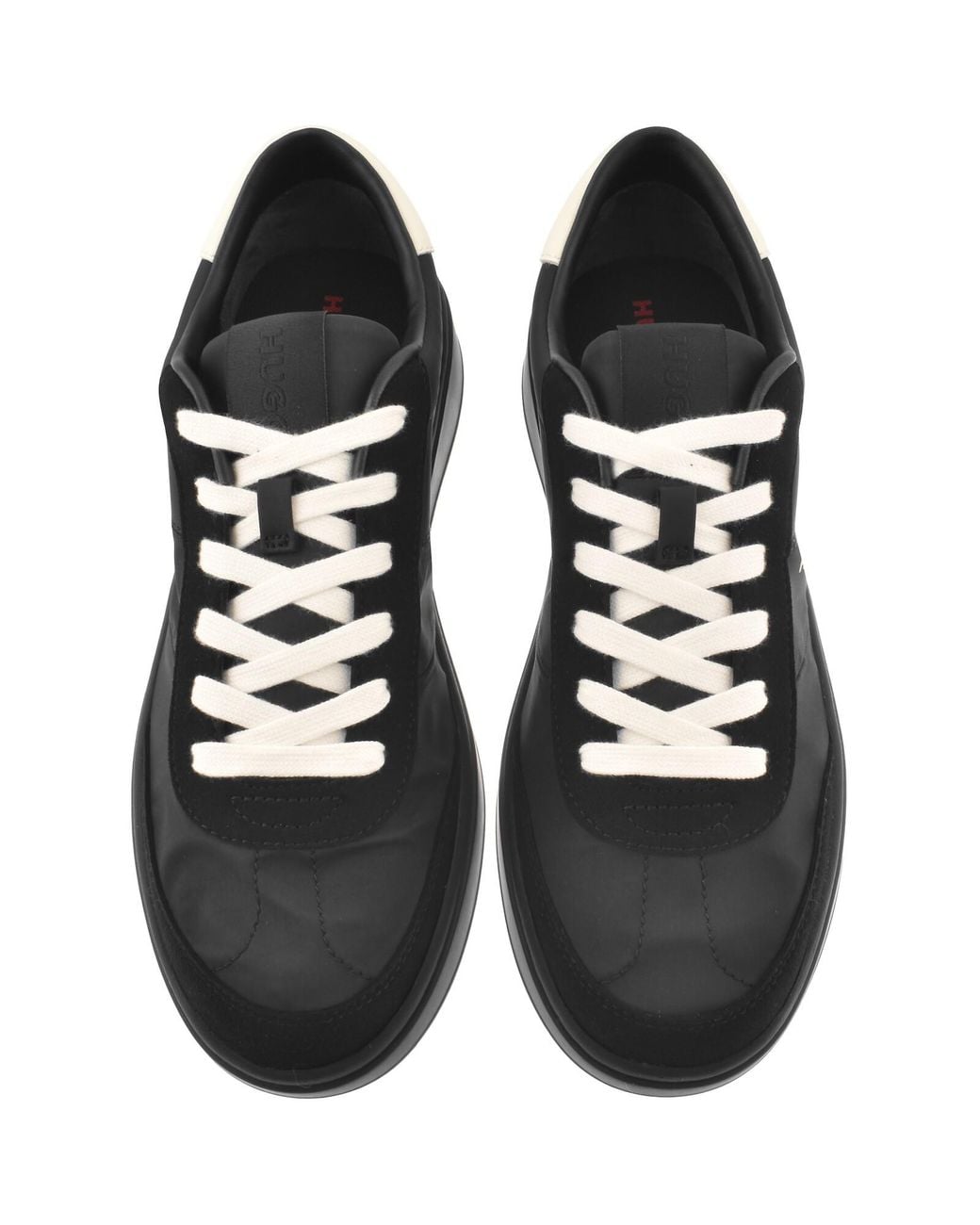 HUGO Black Neston Tennis Trainers for men