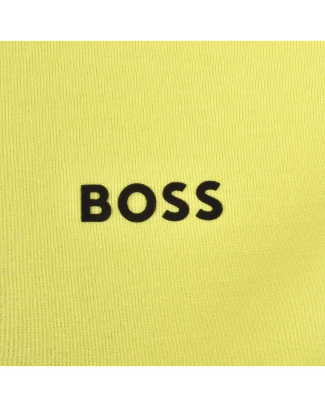 Boss Yellow Boss Tee T Shirt Open for men