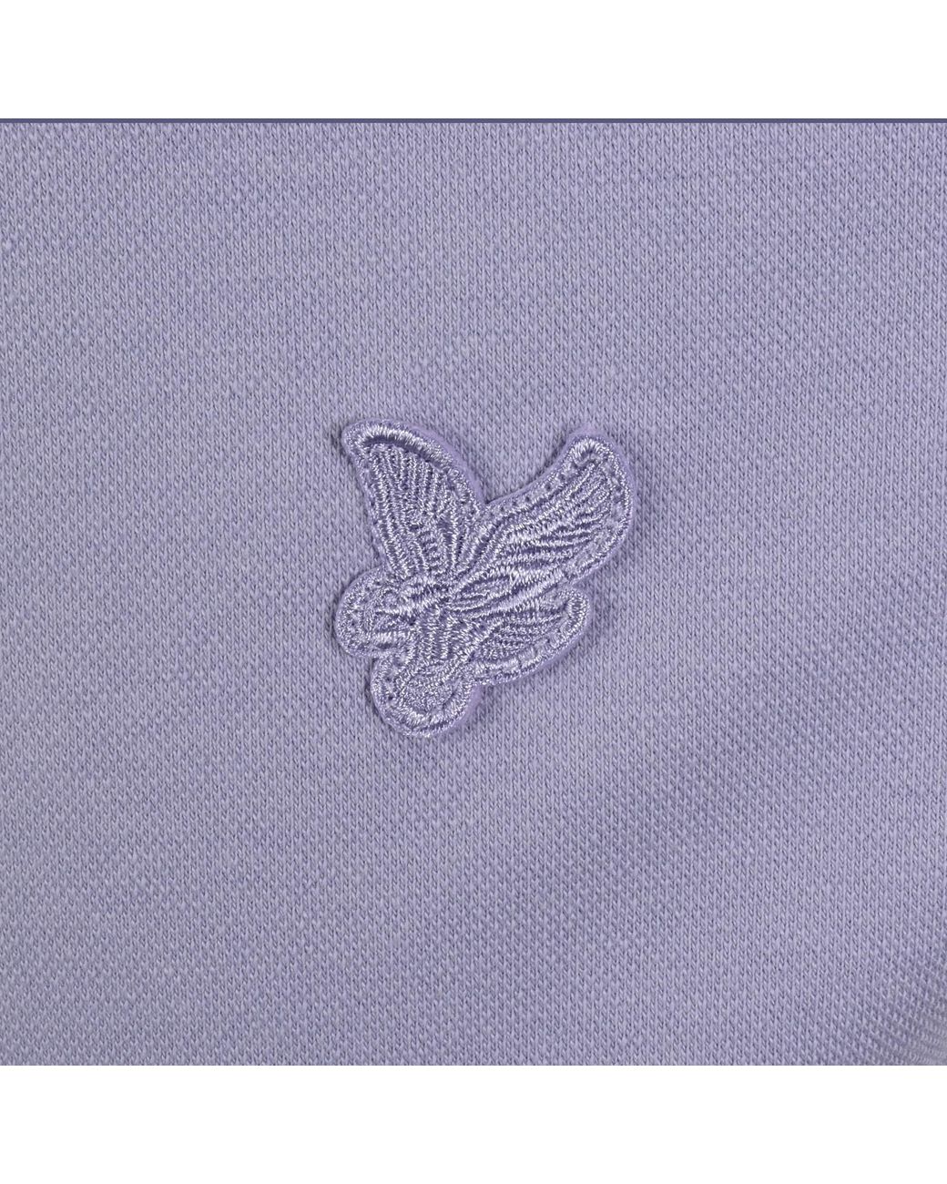 Lyle & Scott Blue Superfine Polo T Shirt for men