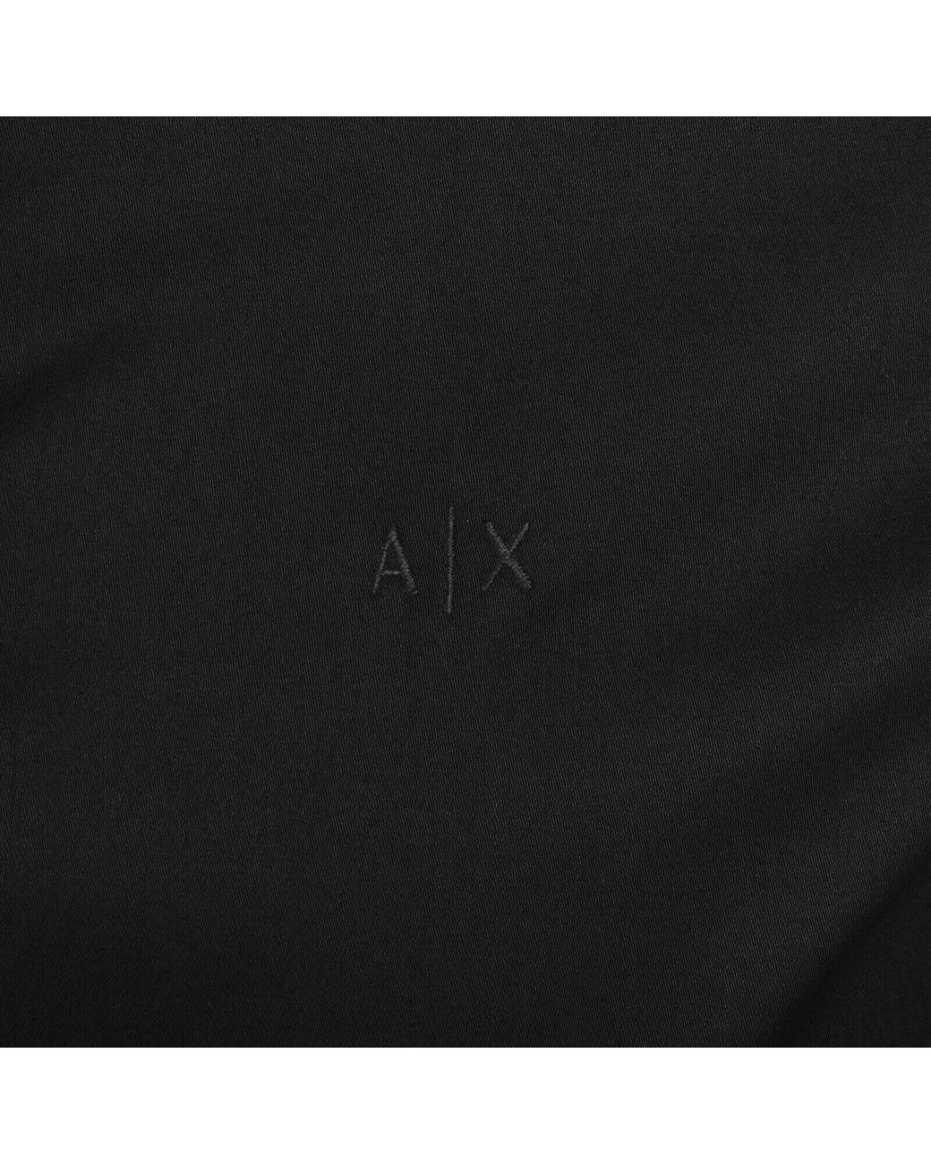 ARMANI EXCHANGE Black Slim Fit Shirt for men