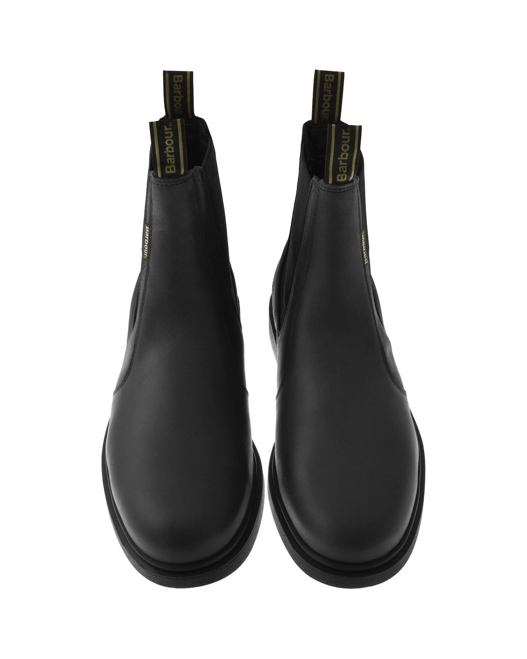 Barbour Black Hale Chelsea Boots for men
